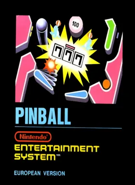 Pinball (Europe) box cover front